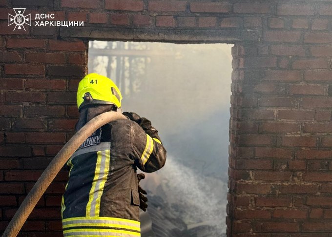 Пожежа в Ізюмі: вогонь охопив 80 гектарів лісу, детонують боєприпаси